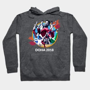 Doha 2018 Graphic (Dark) Hoodie